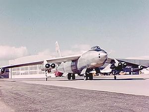 Witness the trial of B-47A, a swept-wing bomber built by the Boeing Company