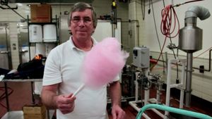 Know how the heating elements of the cotton candy machine acts upon the granulated sugar and converts it into cotton candy