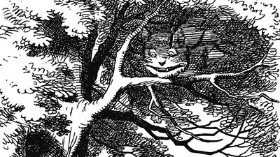 The Cheshire Cat is a fictional cat from Lewis Carroll's Alice's Adventures in Wonderland. (Alice in Wonderland)