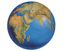 7:023 Geography: Think of Something Big, globe showing Africa, Europe, and Eurasia