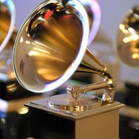 Grammy Award trophies