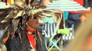 Learn about the history of the annual powwow celebration of Mi'kmaq people