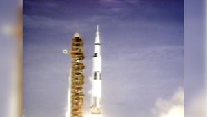 Follow the history of U.S. spaceflight from Pres. John F. Kennedy to Neil Armstrong and Apollo 11