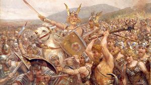 Learn about Arminius, a Germanic hero and his role in the Battle of the Teutoburg Forest