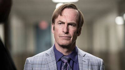 Publicity still for Better Call Saul season 6 (2022) featuring American actor Bob Odenkirk in his role as Jimmy McGill/Saul Goodman.
