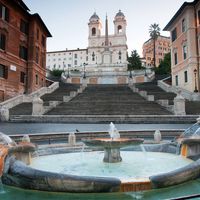 Spanish Steps and Fontana della Barcaccia