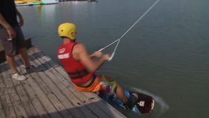 Experience wakeboarding on the Sunshine Coast of Queensland, Australia